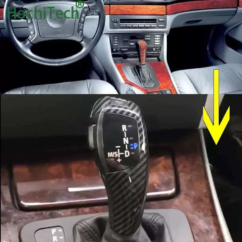 

Светодиодная ручка переключения передач для BMW 1 3 5 6 Series E90 E60 E46 2D 4D E39 E53 E92 E87 E93 E83 X3 E89, автоматические аксессуары