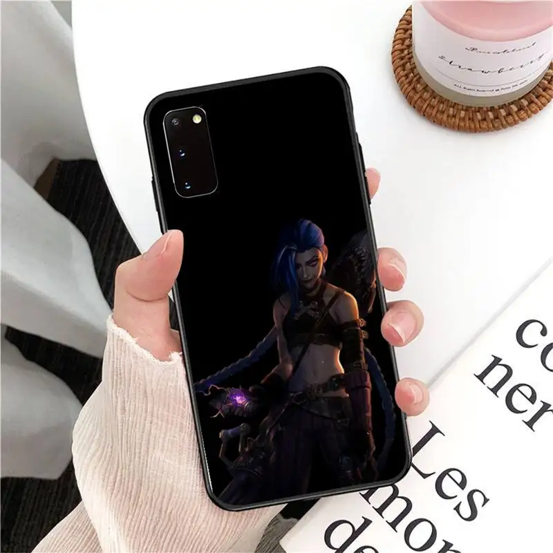 Чехол для телефона Arcane Jinx Huawei Y7 Y9 Y6 Y5 Y8 8S 8P Nova 7 6 5 4 3 Pro 2018 2019 4G 5G SE |