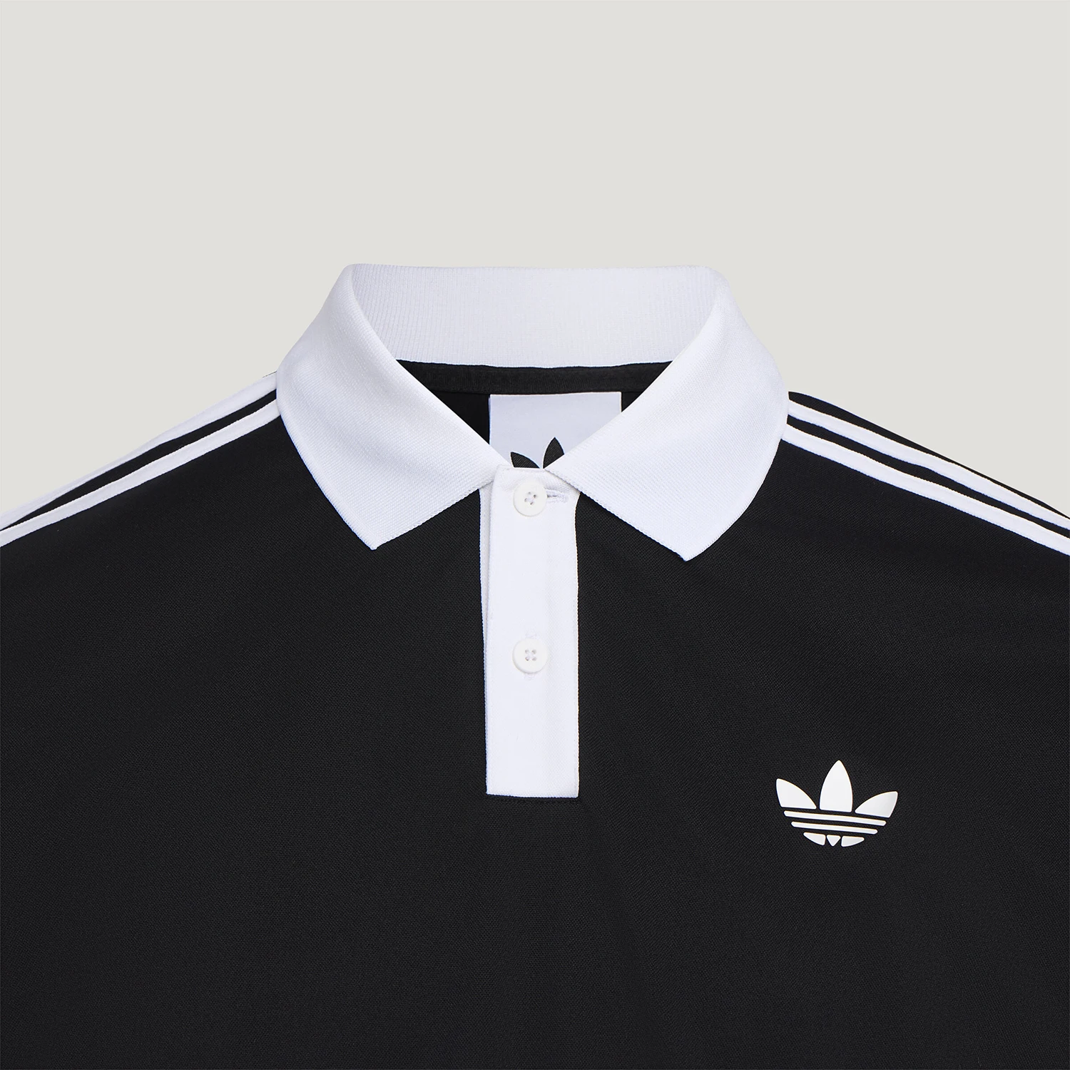 Фото Оригинальная мужская спортивная рубашка-поло Adidas с короткими рукавами в стиле ретро LG4967 №3