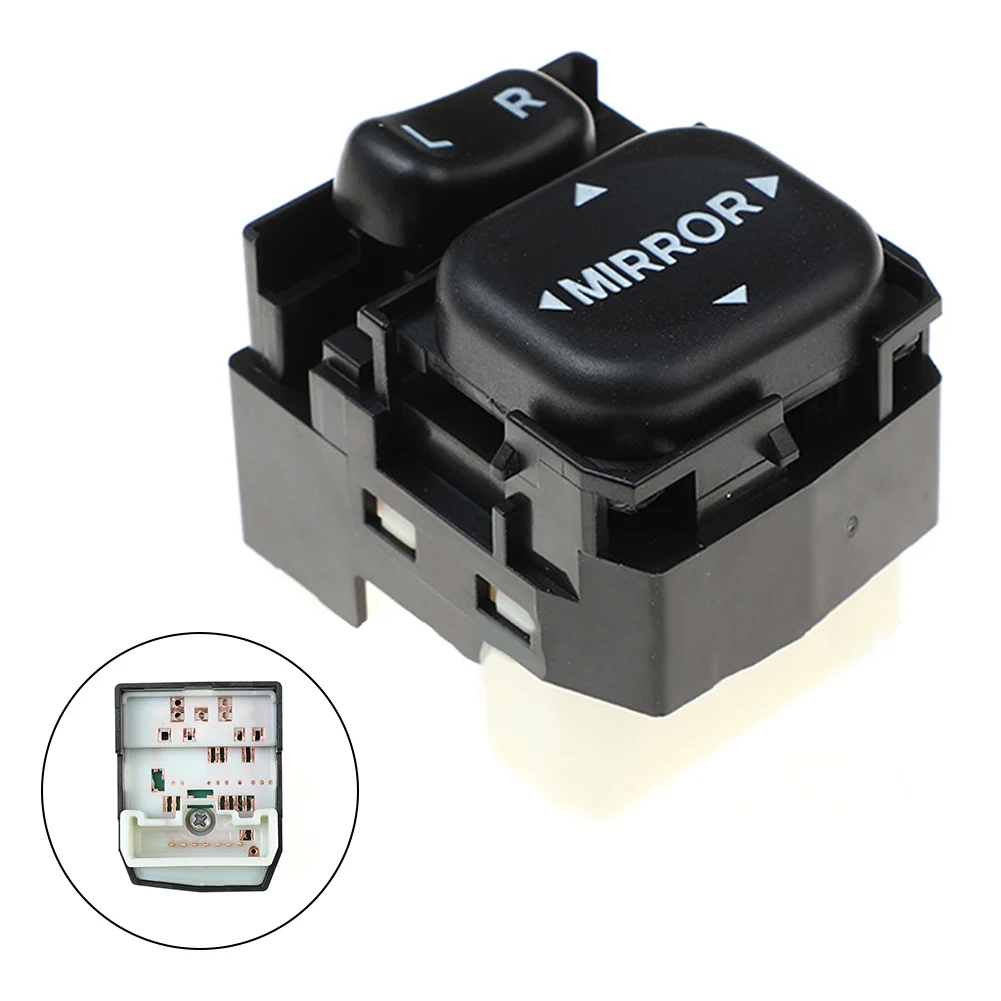 

Mirror Switch Power Control 1pc 84870-08010 ABS Black Car Accessoreis Durable Power Master Widow Lift Controller