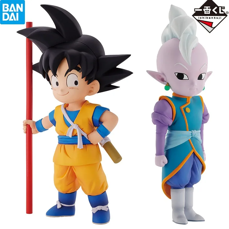 В наличии BANDAI Ichiban Kuji Dragonball DAIMA Prize A Рисунок Goku Supreme Kai Аниме Фигурка Фигурки Brinquedos