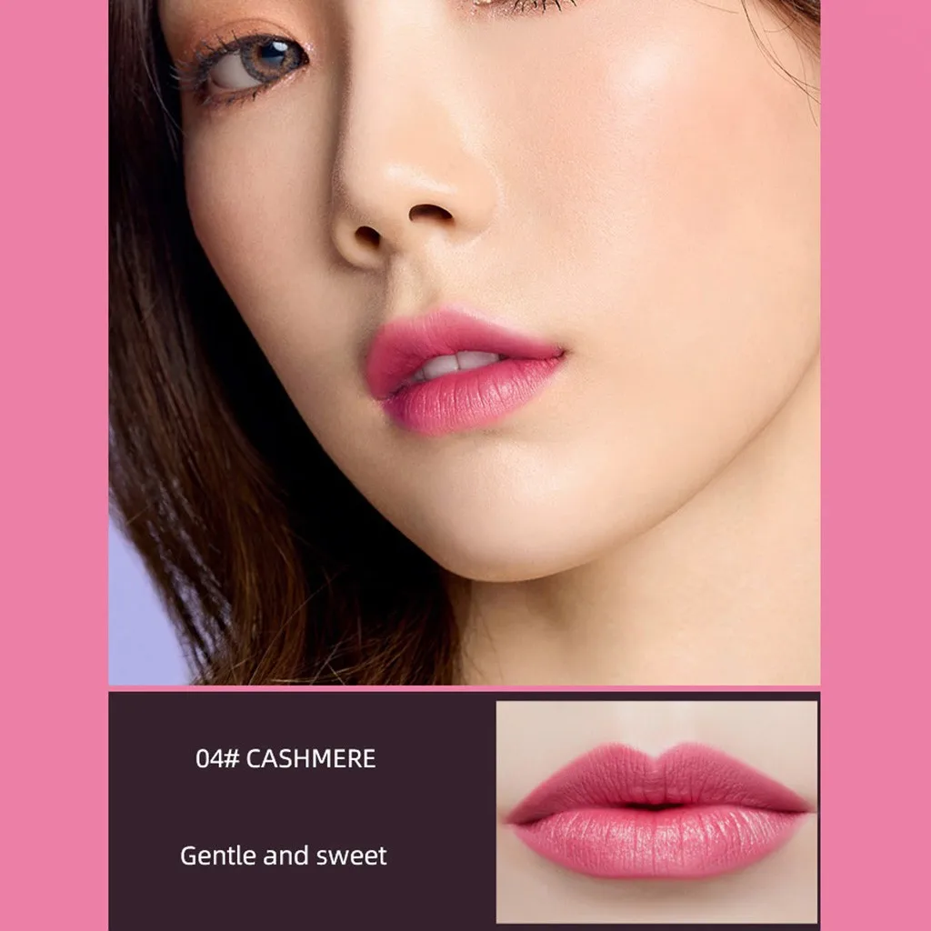 Новый Забавный моделирующий матовый блеск для губ с микро-резьбой оптовая