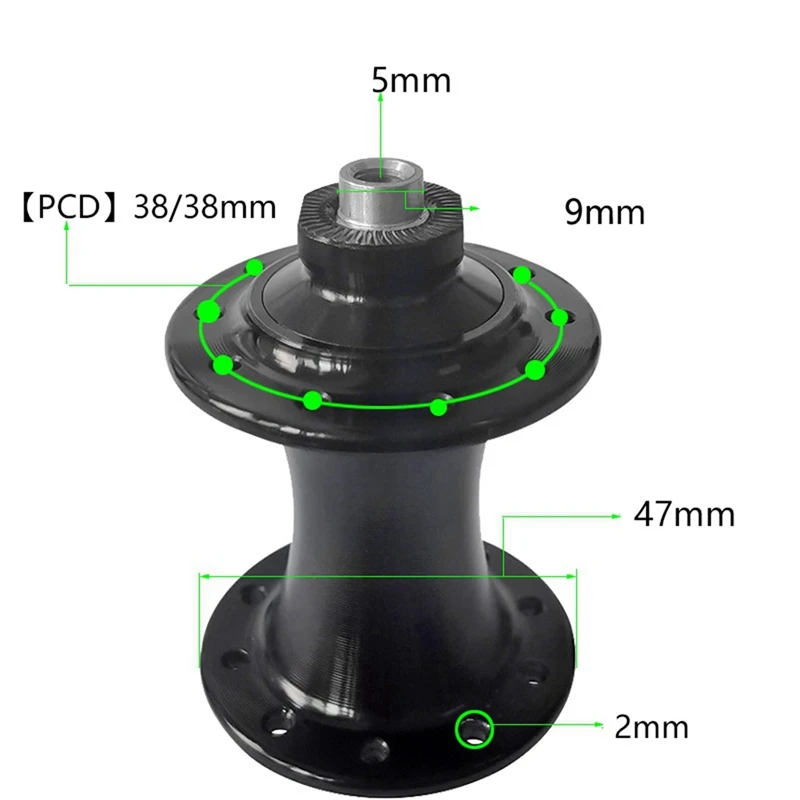 SP8 Ступицы складного велосипеда 74 мм 20 отверстий передняя ступица Dahon сверхлегкий