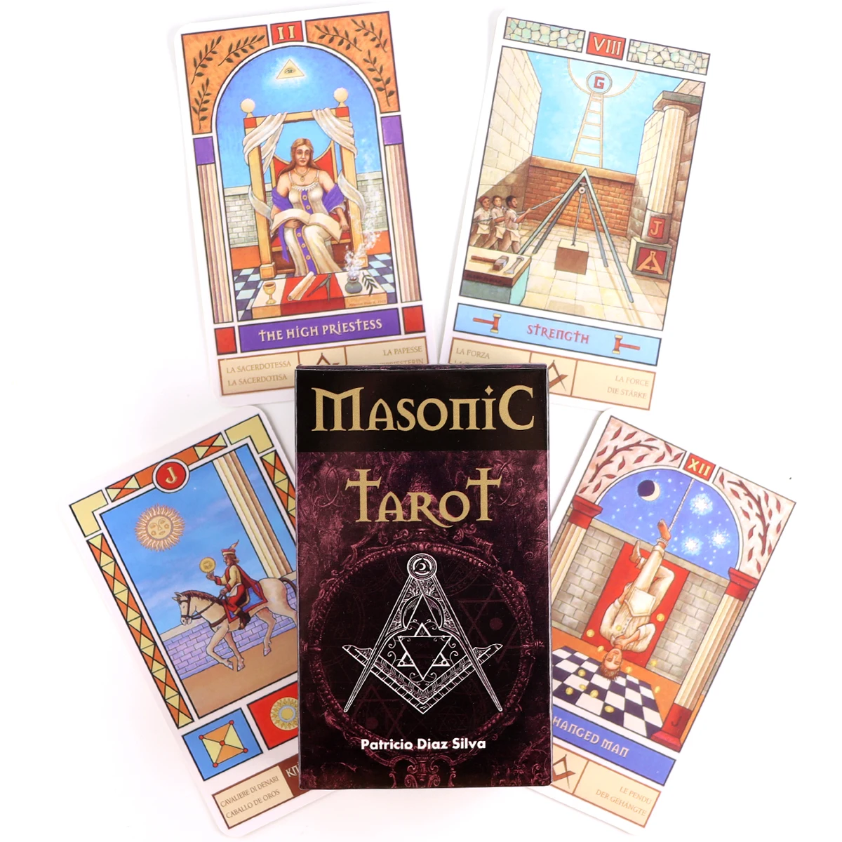 

Палуба масонского Таро, 78 шт., по символике фремазон, предсказания, предсказания, семейная партия, досуг, игра с электронной книгой