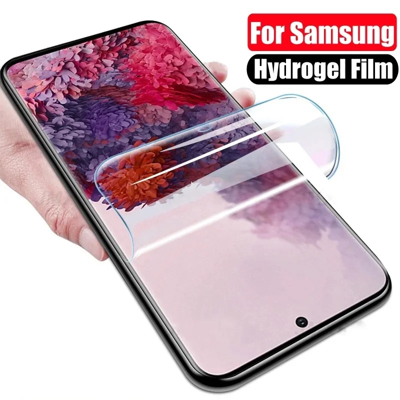 

Hydrogel Film for Samsung Galaxy S23 S22 Plus S21 S20 FE S10E S10 Lite M21 M31 M32 M51 M52 J4 Plus J6 J7 J8 Screen Protector
