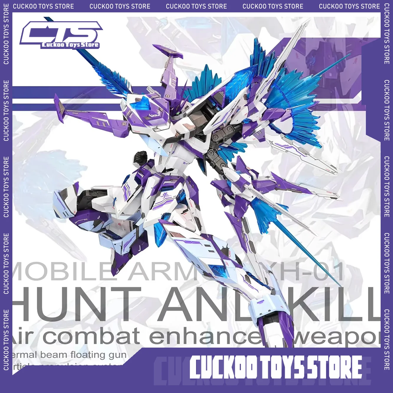 Оригинальная аниме-модель In Era 1/100 Xh-01 Hunt And Kill Ver. Фигурка Collectble Snaa Mecha Сборочные