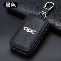 for opel opc line astra h g j k f zafira a b corsa b c d mokkav insignia leather key case cover auto accessories