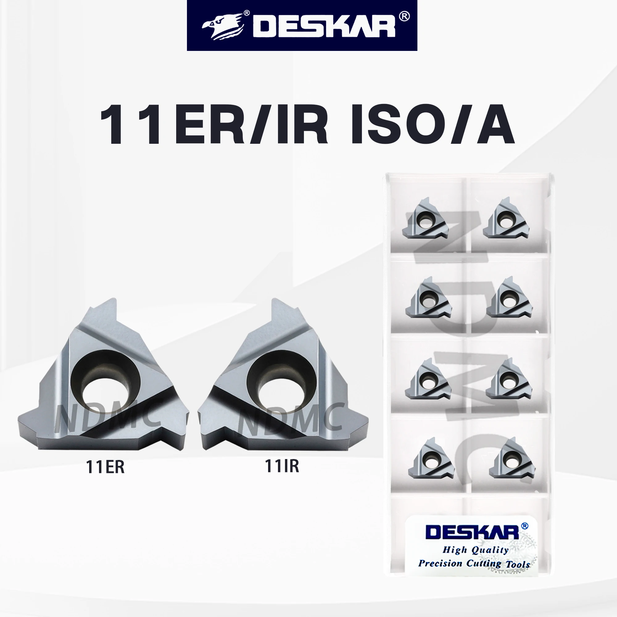 Фото Токарный станок с ЧПУ 11ER/IR A60/A55/0,5/0,75/1,30/1,25/1,5/1,752,0/2,5 ISO LDA, лезвие серии резьбы, универсальные режущие инструменты, обработка деталей №1