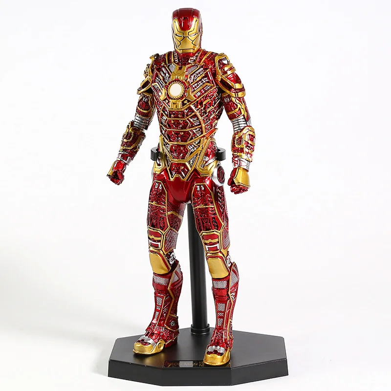 

30cm CrazyToys Marvel Superhero Iron Man 3 MARK XLI MK41 Retro Armor Version 1/6th Scale Figure Collectible Model Toys for Kid