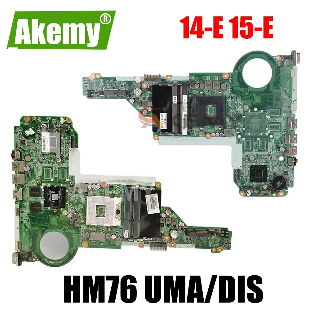 

DA0R62MB6E0 DA0R62MB6E1 Motherboard For HP 14-E 15-E 17-E HM76 Laptop Motherboard 713257-001 713257-501 720459-001 713258-001