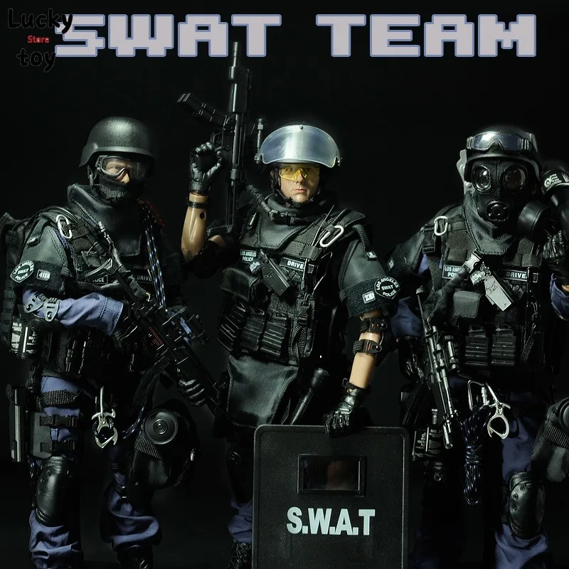 1/6 масштаб TE Police SWAT фигурку игрушечная модель 12-дюймовый мужской солдат