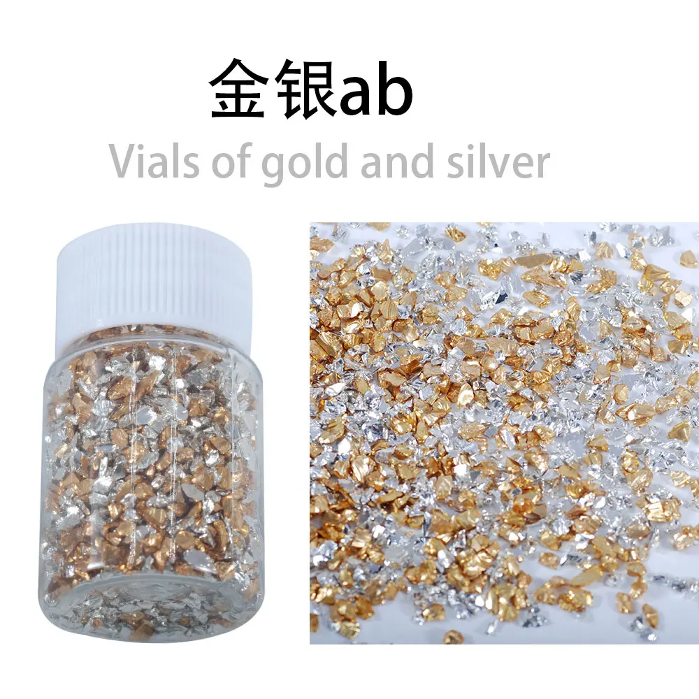 Прозрачные Стразы AB неправильной формы из стекла для дизайна ногтей 25 г/бутылка 16