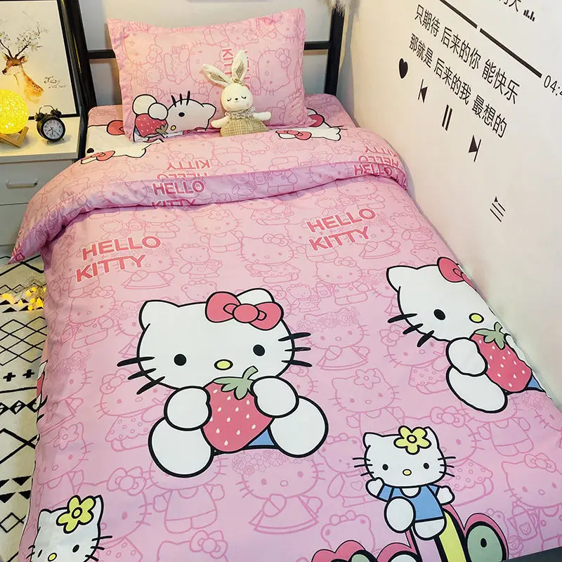 

Комплект постельного белья Sanrio Hello Kitty из полиэстера 4 шт.