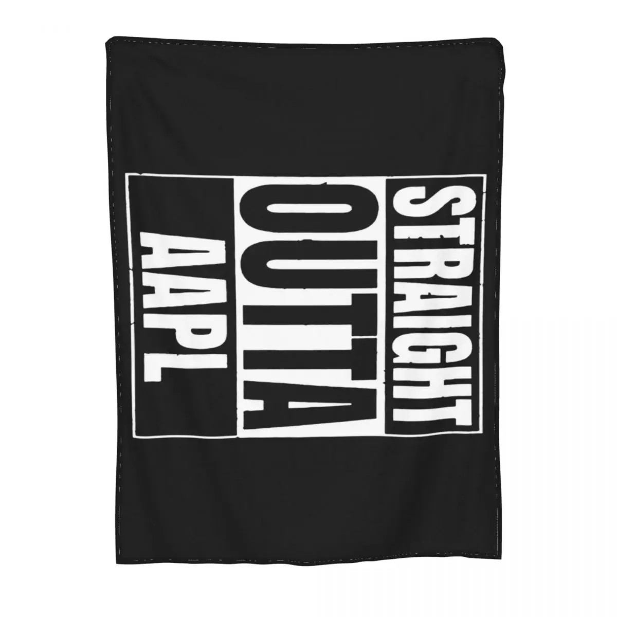 Straight Outta Aapl Stock креативный дизайн крутой популярный стиль индивидуальный