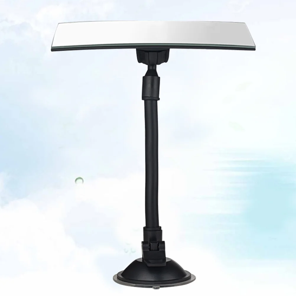 

Car Rearview Mirror Large View Reflective Anti-glare Wide Angle Rearview Mirror Reflective Sucker Mirror for Car Assecories