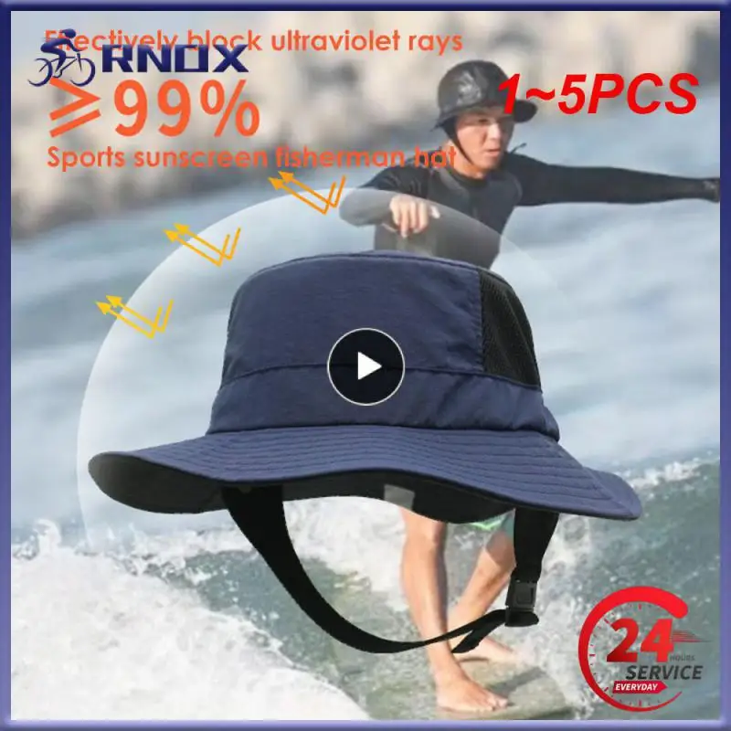 

1~5PCS Wide Brim Sun Hat Foldable Hiking Fishing Hat Men And Women UPF50+ Surfing Sunscreen Fisherman Hat
