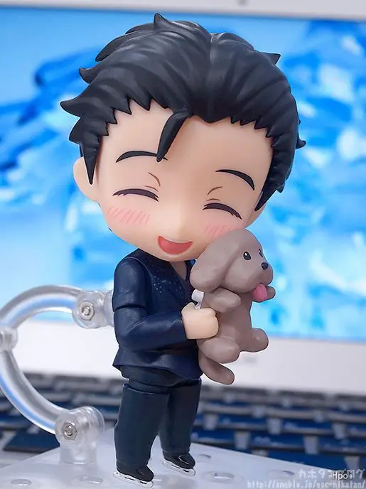 Юрий! На ICE Katsuki Yuri 762 Q ver. Аниме экшн-фигурки из ПВХ коллекционные игрушки 10 см -