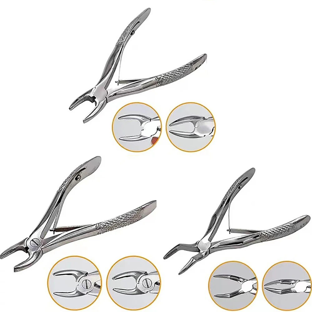 Tooth Extracting Forceps Dental Pliers For Dentist kit Dental Surgical Extraction Instrument Adults/Kids Dentistry Materials