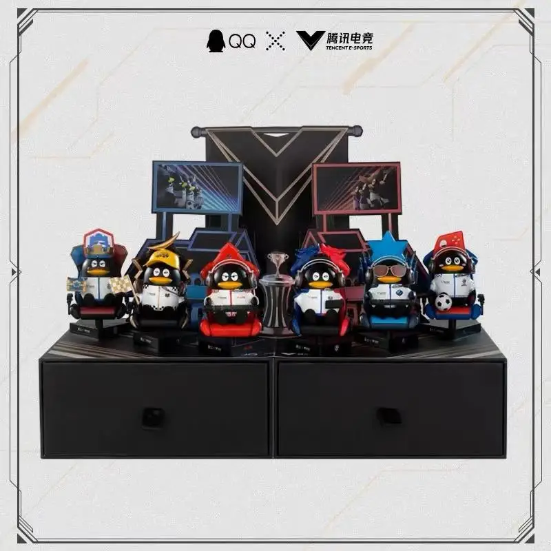 

In Stock Original 12cm Tencent E-sports Series Toy Enamel Model LPL CRL Clash of Clans PVC Anime Character Ornaments Collection