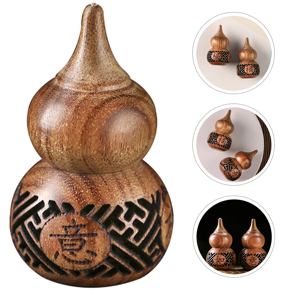 

Carved Vintage Gourd Shaped Aroma Beads Bottle Aroma Bead Diffuser Carved Scent Balls Bottle