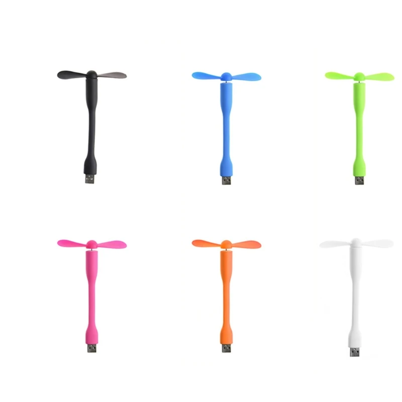 

Led USB Mini Ventilador Portable Flexible Cooler For Laptop Phone Drop Shipping