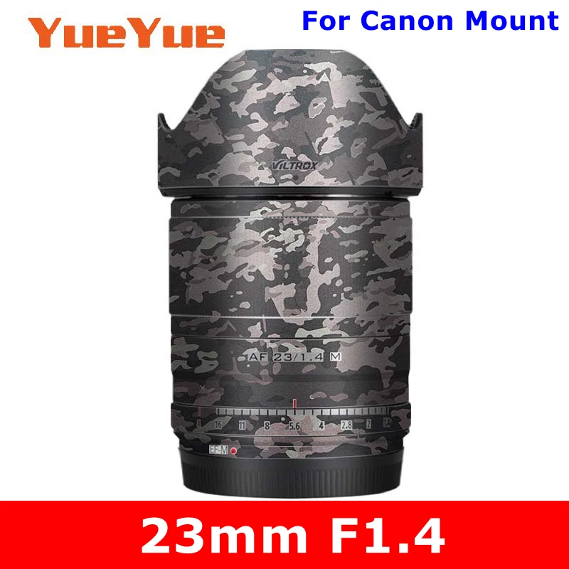 Для VILTROX AF 23 мм F1.4 (для стандартного крепления Canon) наклейка на камеру против