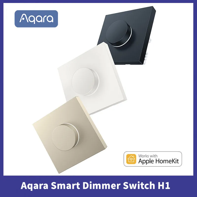 

Aqara H1 Smart Dimmer Wireless Rotary Switch Zigbee 3.0 Remote Control For Smart Home Bulb Light Curtain Work With APP Homekit