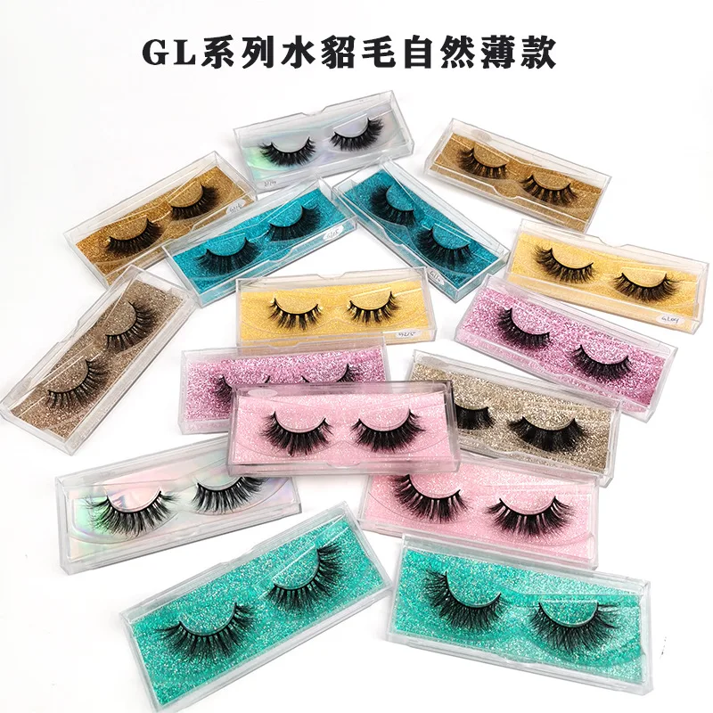 

1Pair Reusable Self-adhesive False Eyelashes 3D Mink Lashes Glue-free Eyelash Extension 3 Seconds to Wear No Glue Needed Lashes