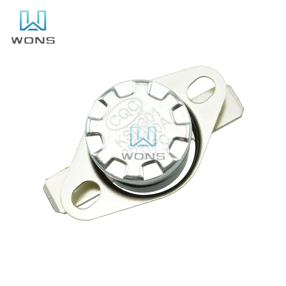 Биметаллический переключатель термостата открытый закрытый нормально KSD301