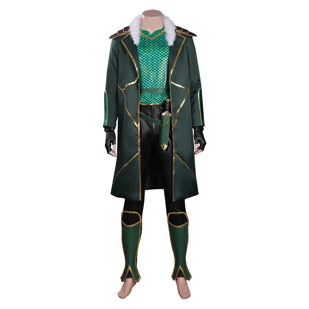 

Loki Cosplay Costume Outfits Halloween Carnival Suit For Adult Men