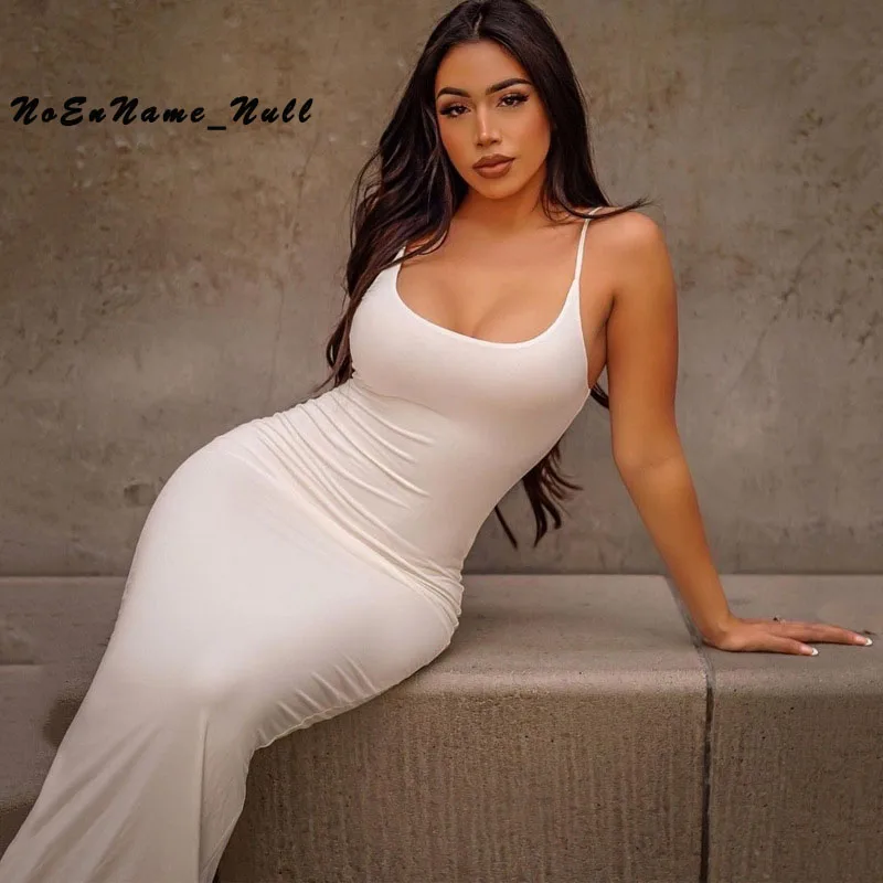

Fashion Slim Sexy Strapless Dress Long Prom Dresses For Women's Clothing Solid Color Beach Party Wear Midi Wrap Dress Street Out