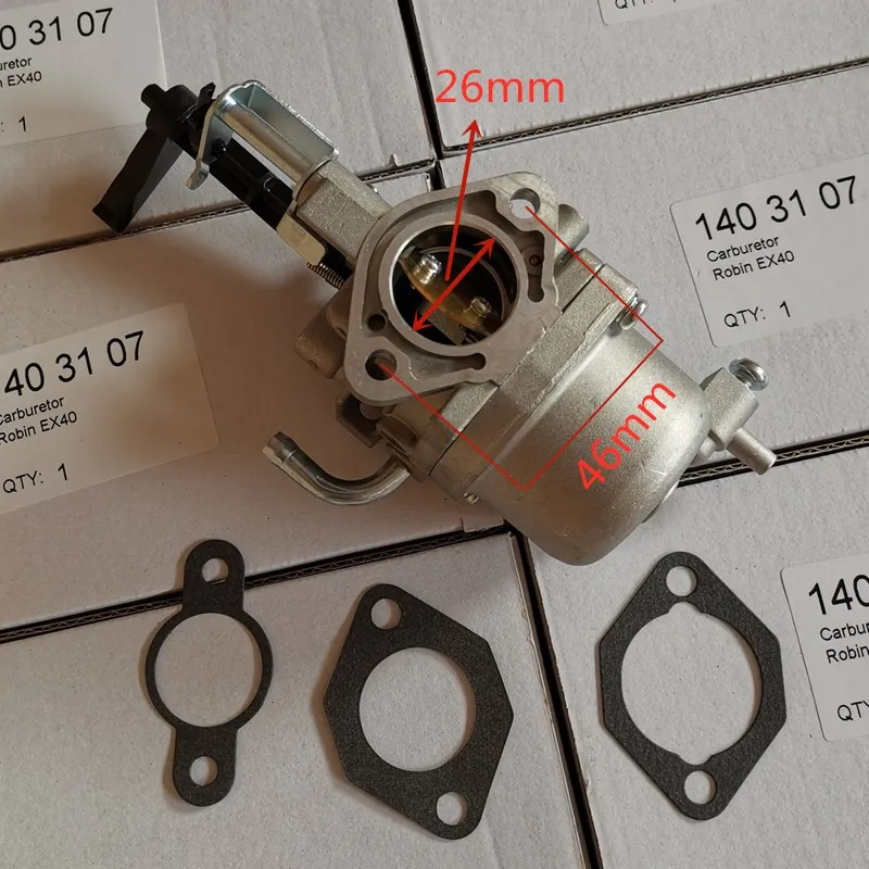 Карбюратор EX40D для ROBIN SUBARU RGX7800 EX40 EX400, карбюраторный генераторный насос OEM CARBY, промышленные электроинструменты CARB