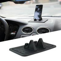 universal car dashboard phone holder adjustable auto interior dashboard anti slip rubber mat holder pad stand for cell phone gps