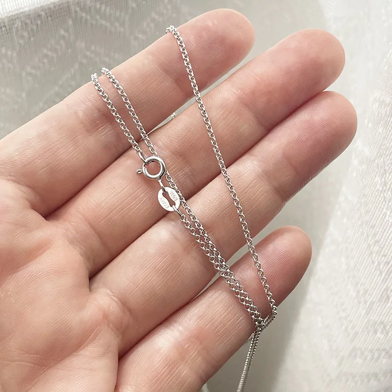 Колье из серебра 1 5 пробы 35-90 см 925 мм
