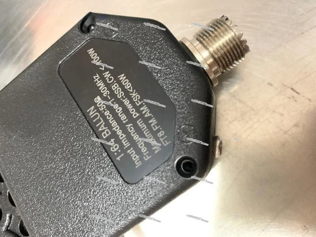 1:64 Balun 4-полосная 8-полосная антенна с концевой подачей использованием диапазона