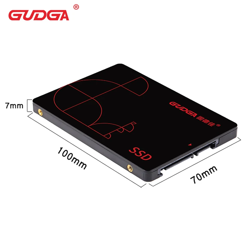 GUDGA SSD 2 5 дюйма SATA 120 ГБ III HDD 240 ТБ Внутренний твердотельный жесткий диск для ПК