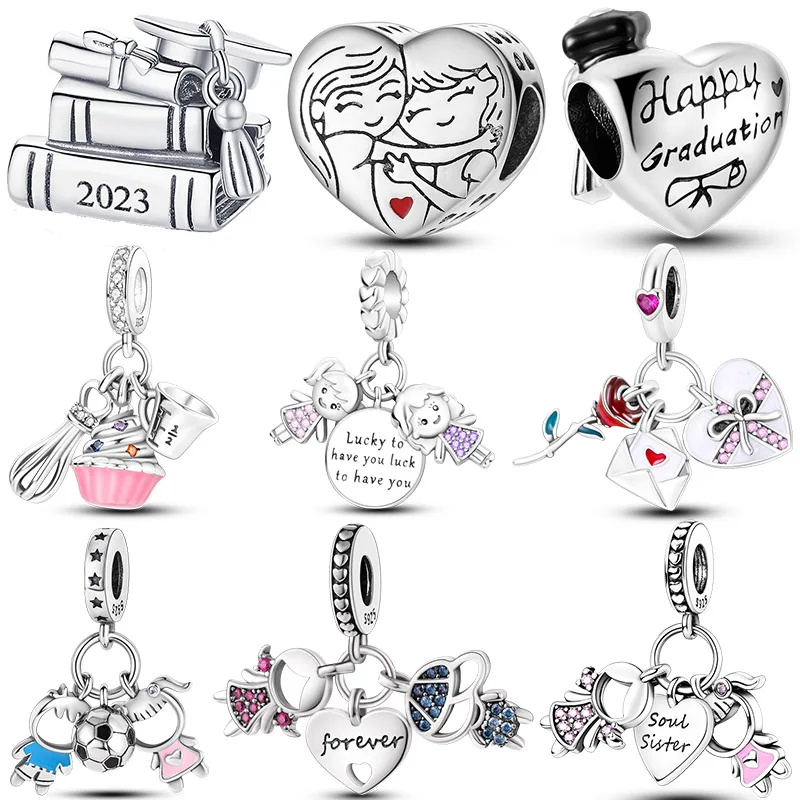 Шарм-бусина из серебра 2023 пробы для браслета Pandora