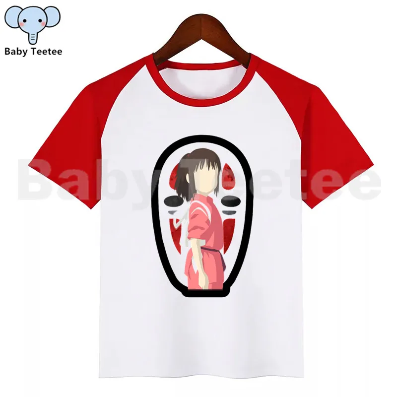 Totoro Kids Summer Girls & Boys Funny T-shirt Children Print Tee Fashion Casual Baby Clothes，Drop Ship