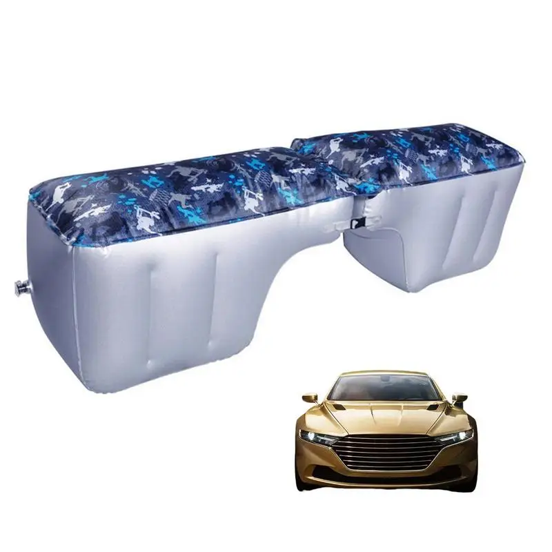 

Car Air Mattress Back Seat Portable Automobile Backseat Bed Mat For Travel Vehicle Seat Support Lumbar Back Pillow For Cars