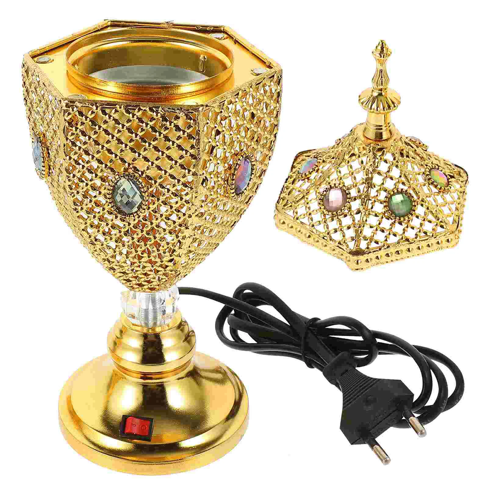 

Plug-in Incense Burner Centerpiece Decorations Reusable Censer Decorative Electric Household