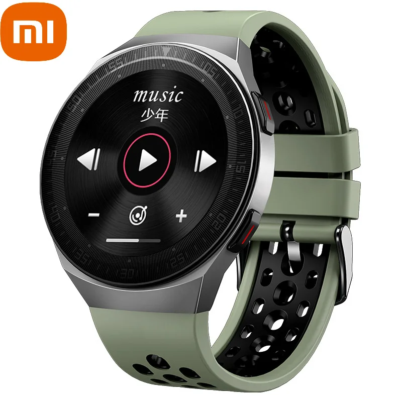 

Xiaomi Full Touch Screen Smart Watch Men's Bluetooth Call Ip67 8G Rom Waterproof Sports Fitness Smartwatch for Android Ios