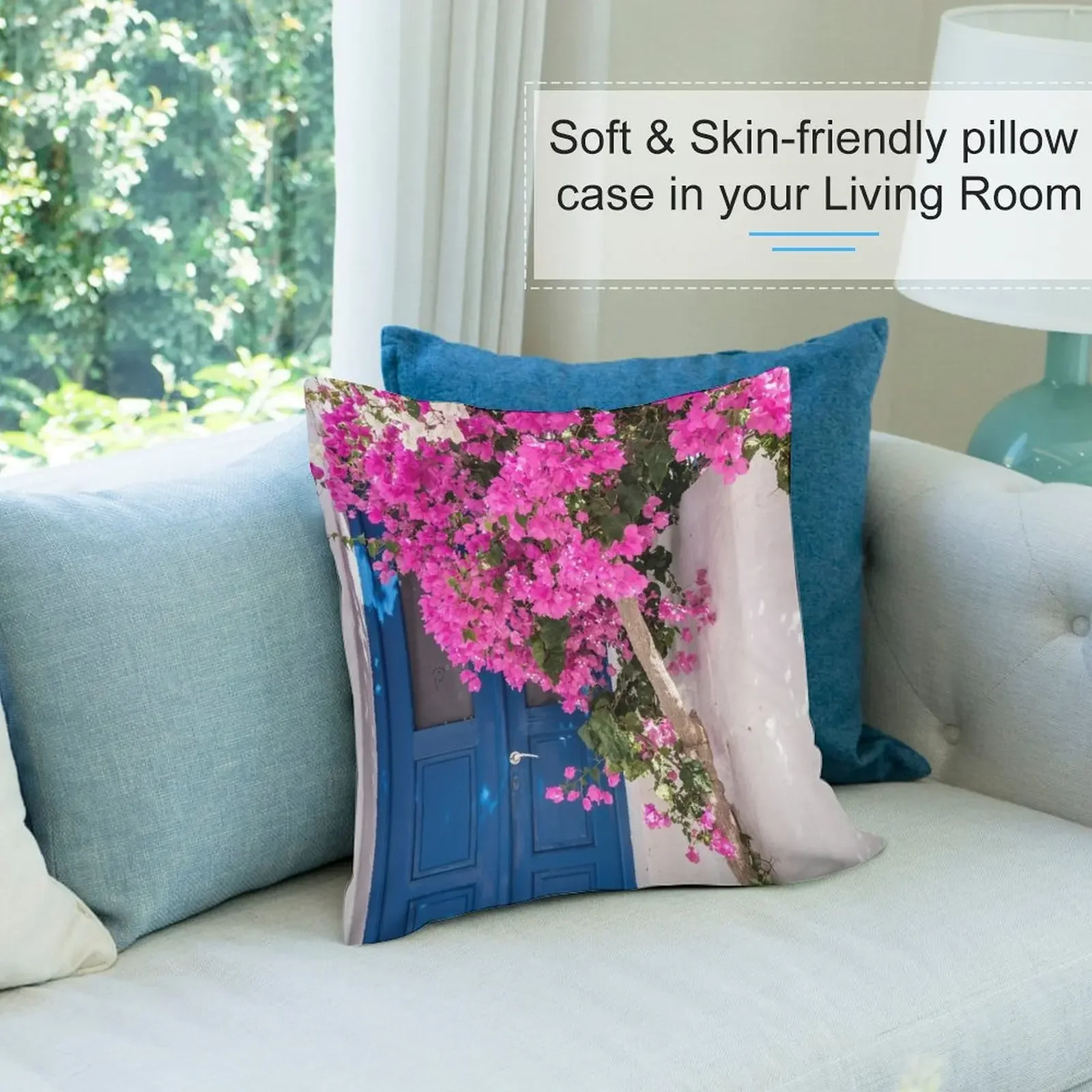 Bougainvillea Beauty Подушка Paros декоративные чехлы для дивана подушки детей подушка