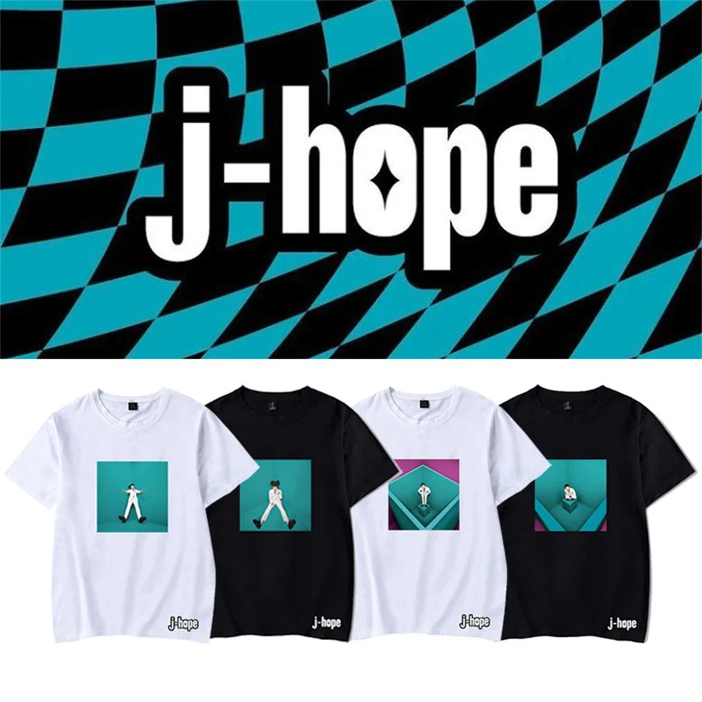 

Футболка J-HOPE, футболки с короткими рукавами для мужчин и женщин, с изображением Джека в коробке