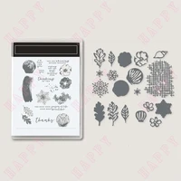 new summer thanking of you mom metal cutting dies cling stamps seal for diy scrapbooking album cards decoration embossing molds
