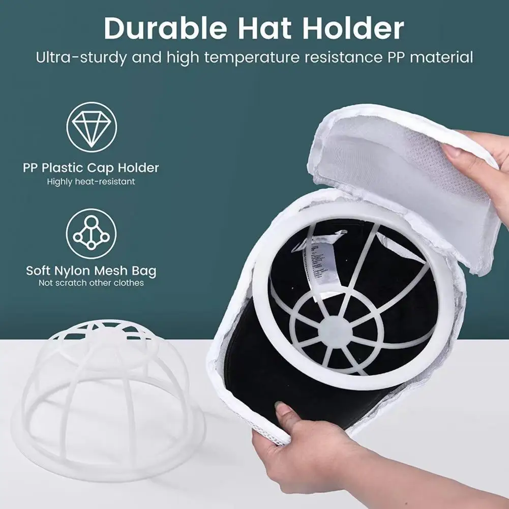 

Machinehat Rack Washing Rack Frame Laundry Protective Anti-wrinkle Hat Baseball Washer Solid Washer Structure Hat Net Washing