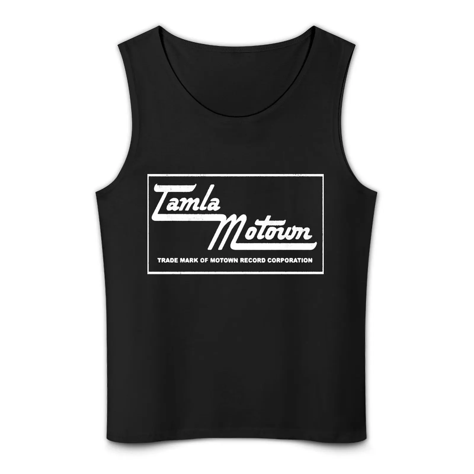 Фото Майка Tamla motown Мужская винтажная, майка без рукавов, спортивная рубашка для фитнеса №4