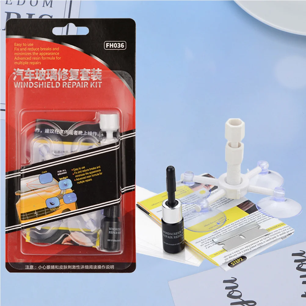 

1 Set Repair Tool for Windshield， DIY Windshield Repair Kit， Car Glass Repair Tool， Car Glass Repair Glass Repair Kit，