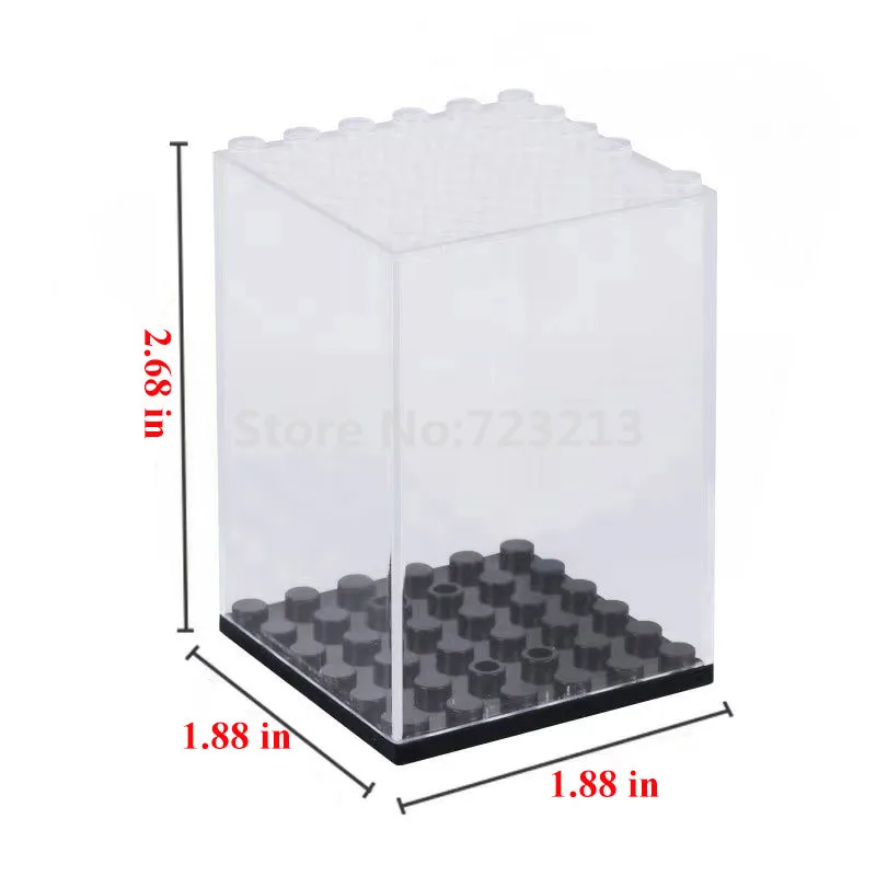 Поштучная распродажа полупрозрачный чехол 4 8*6 8 см демонстрационная коробка для