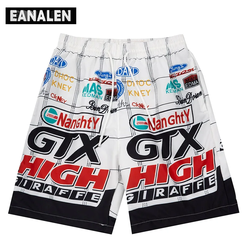 

Summer oversized casual shorts basketball sports running fitness pants Bermuda motorcycle Hawaii beach pants men's surf pants