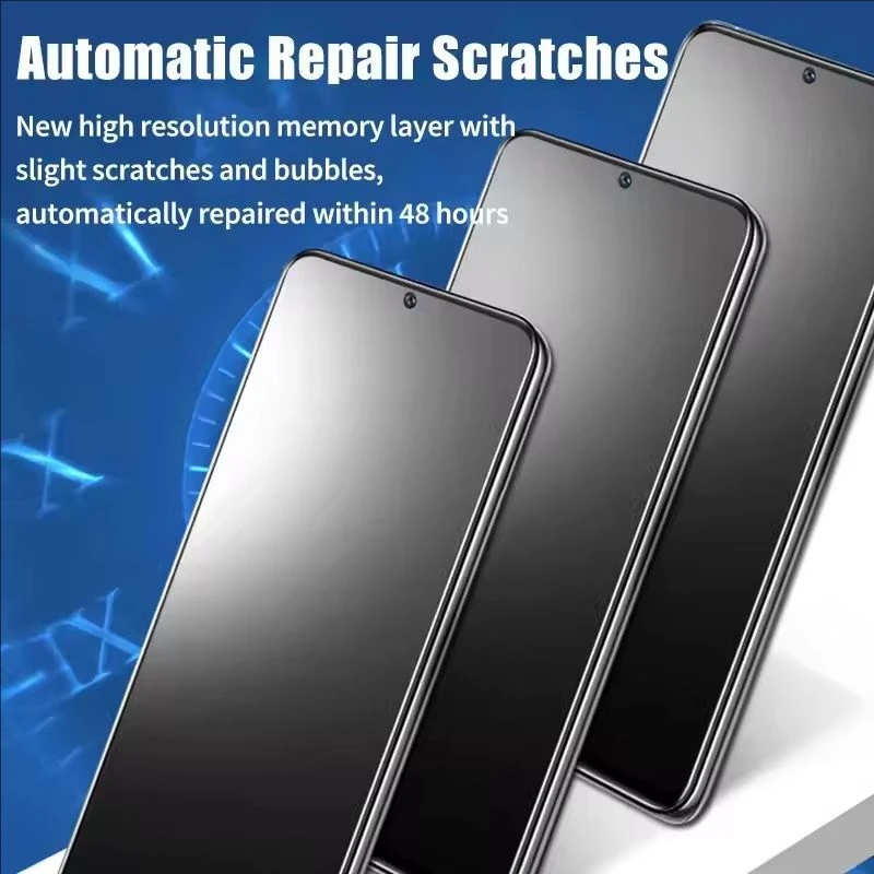 Фото Матовая гидрогелевая пленка из 2-4 предметов для Huawei Mate 70 60 50 Nova Y73 Y72 Y71 Y70 Plus Y72S Y63 Y61, простая в установке защитная пленка для экрана №3